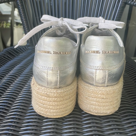 MANUEL BARCELO Espadrille Platfrom Sneakers - Picture 5 of 7